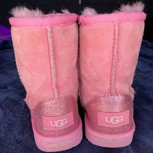 UGG Boots Little Girl Size 10 in Pink
